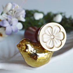 Stampila sigiliu ceara Floare Anemona 3D