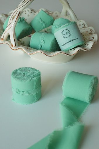 panglica-matase-verde-menta