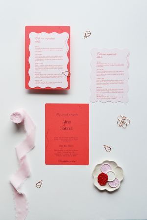 Invitatie nunta minimalista "Classic Minimalism"